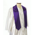 Extra Long Purple Graduation Sash - 5"x72"